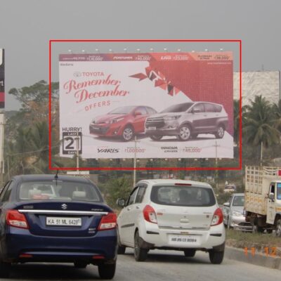 Mysore road (Maddur- In Adigas premises) towards Bangalore