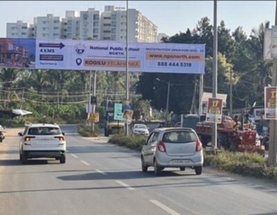 Airport Road Kannur junction opp Goyal & Co towards Hennur