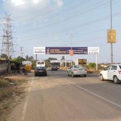 Airport Road Bengaluru Opp Brigade Eldorado and Godrej FTT Airport