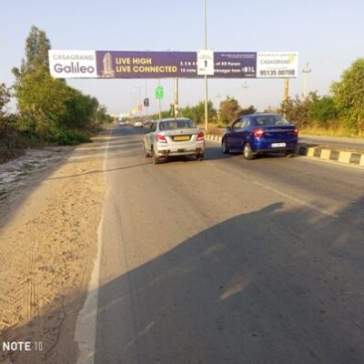 Airport Road Bengaluru main road OPP KIADB entrance FTT Hennur & Yelahanka